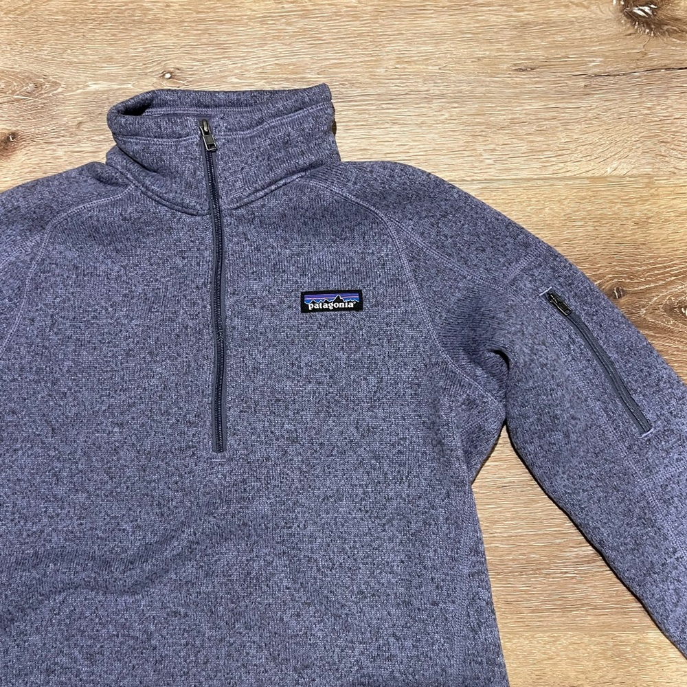 Patagonia Women's Purple Better Sweater 1/4-Zip